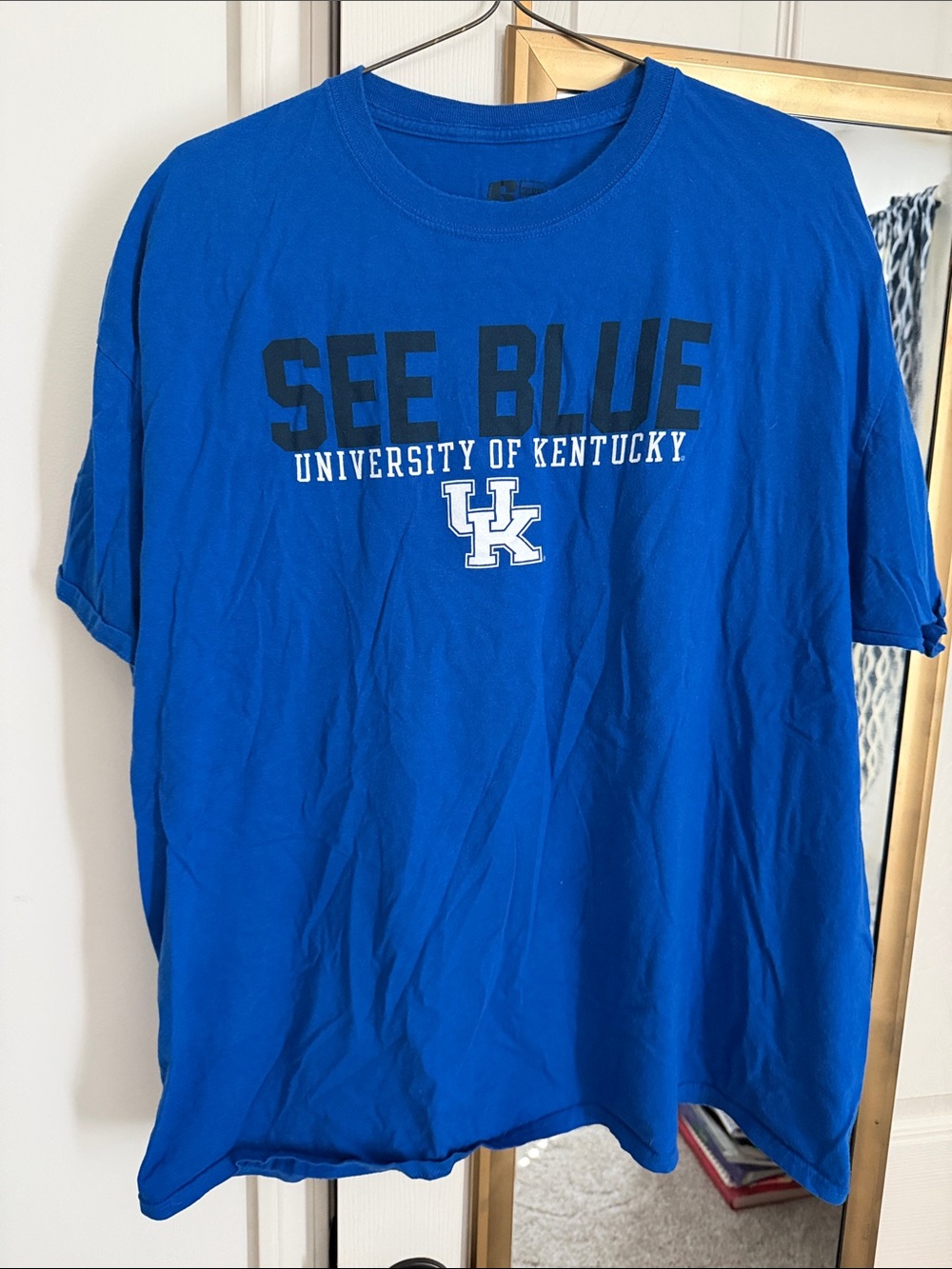 Russell Athletic Royal Blue University of Kentucky 'SEE BLUE' Tee